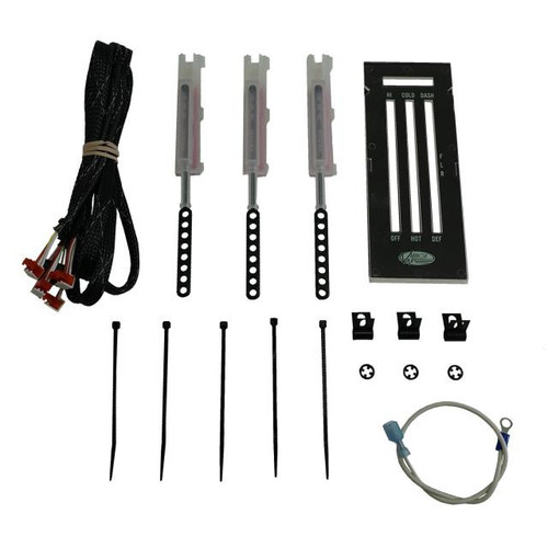 1969-74 Chevrolet Nova with Factory Air SureFit® Control Panel Conversion Kit