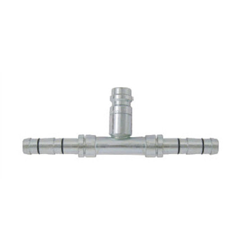 NO 10 Hose Fitting - Straight Splice with 134a Service Port