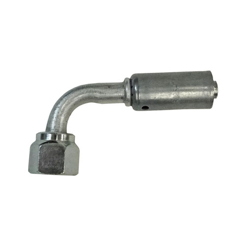 Beadlock O-Ring Fitting - 90 Degree NO 6 Reduced Barrier Hose Fitting