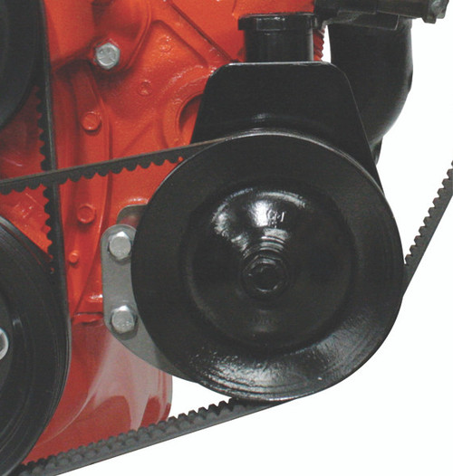 Small Block Low-Mount Power Steering Bracket Long Pump