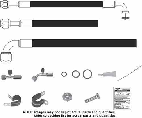 1962-67 Chevrolet Nova SureFit® Reduced Barrier Modified Hose Kit