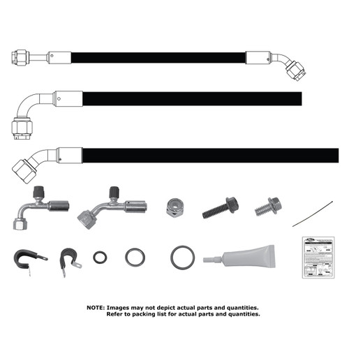 1976-86 Jeep CJ5/CJ7/CJ8 SureFit® Reduced Barrier Modified Hose Kit