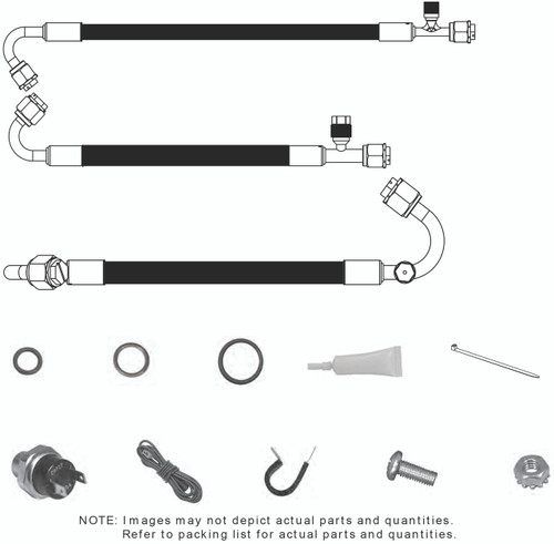 1958-59 Chevrolet Pickup SureFit® Reduced Barrier Standard Hose Kit