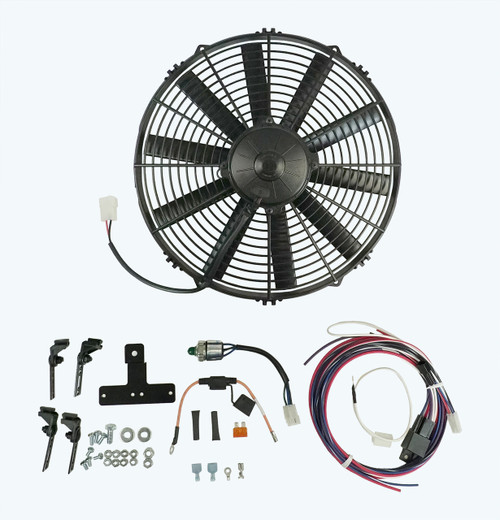 1963-67 Chevrolet Corvette Auxiliary Electric Condenser Fan Kit