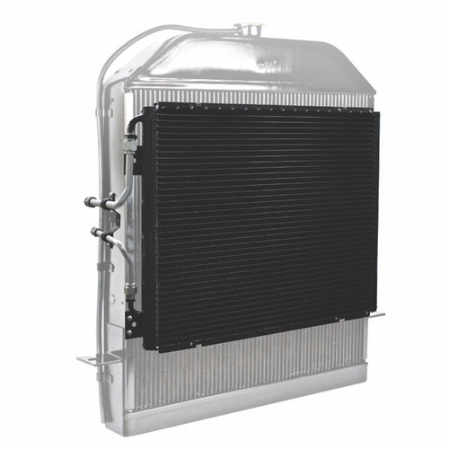 1939-40 Ford Deluxe SuperFlow® Condenser and Hardline Package without Drier