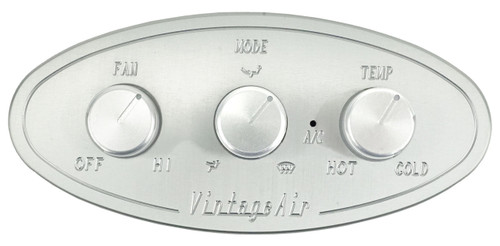 GEN IV®/GEN 5® Streamline Oval Control Panel with Clear Anodized Finish