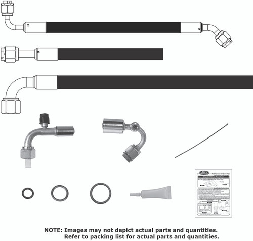 1964-65 Falcon/Ranchero SureFit® Reduced Barrier Modified Hose Kit