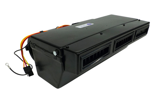 Mini Slimline Under Dash System - Cool Only with Black Louvers