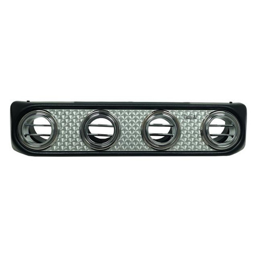 Under Dash Turned Heritage Pod Louver Assembly