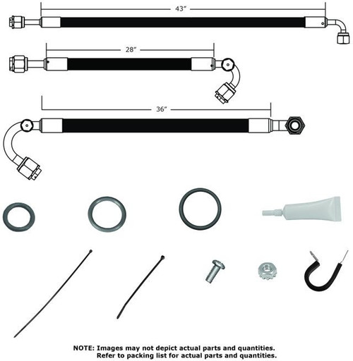 1982-88 Oldsmobile Cutlass SureFit® Reduced Barrier Standard Hose Kit