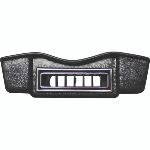 1933-34 Ford Under Dash Center Louver Panel  Black with Chrome Accents