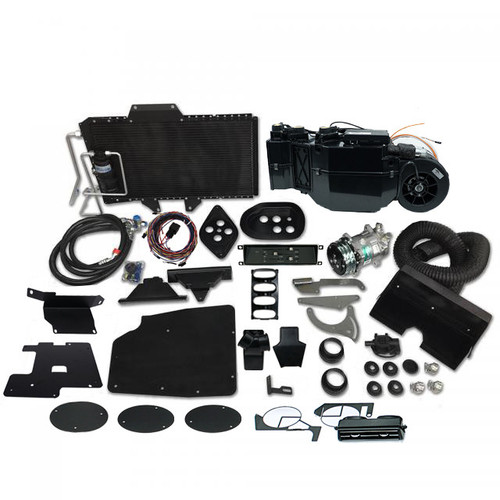 1967-68 Camaro without Factory Air, with Billet Deluxe RGB Control GEN 5® SureFit® Complete Kit