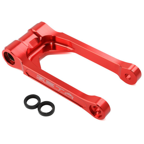 ZETA Lowering Link Hon Red (Part Number ZE56-05162) for KTM, Husqvarna, GASGAS