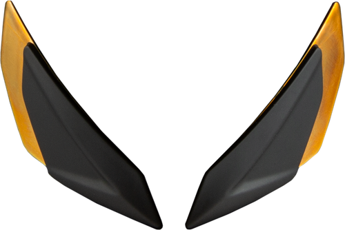 Fly Racing Sentinel Front Side Vents Pair - Fire Chrome (Part #73-89826)