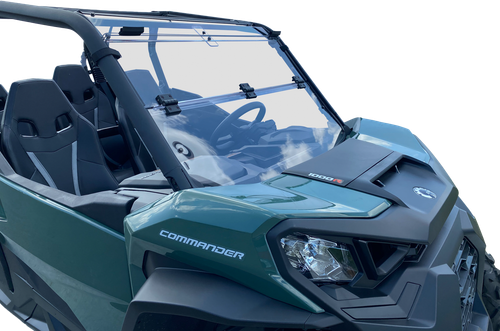 Open Trail V000348-12200T Folding Windshield for Jeep - Enhanced Airflow and Visibility