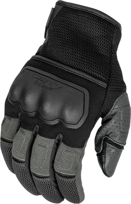 Fly Racing Coolpro Force Gloves Black/Grey, Part Number 476-41262X