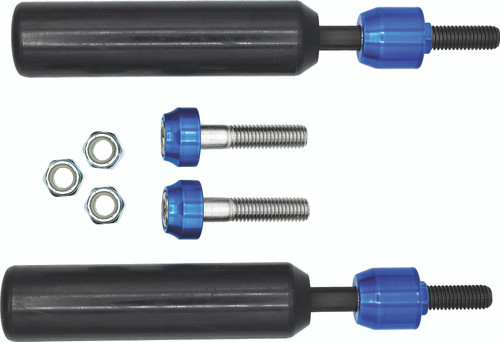 SANTORO FABWORX SF50004 Shock Mount Sliders for Dyna Models - Blue