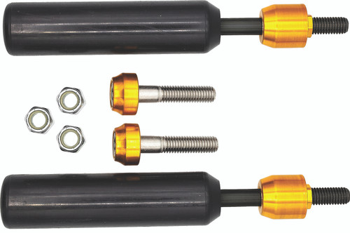 Santoro Fabworx SF50003 Shock Mount Sliders for Dyna Models with Gold Finish