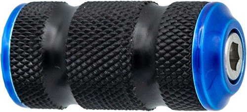 SANTORO FABWORX Toe Peg Chacho Blue - Durable Aluminum Bike Accessory