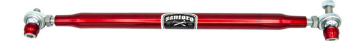 SANTORO FABWORX Aluminum Shift Linkage Kit for Harley FLH/Flt with Red Finish - Part SF30012