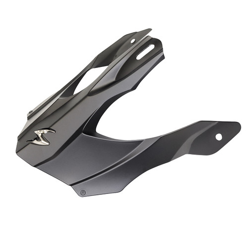 Scorpion EXO Vx 16 Peak Visor Matte Black with Aero-Tuned Design and Peak Extender