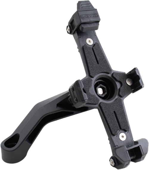 KOSO X1 Smartphone Cradle Large Phone Size – Adjustable Motorcycle Handlebar Mount for Smartphones up to 7 1/4 inches