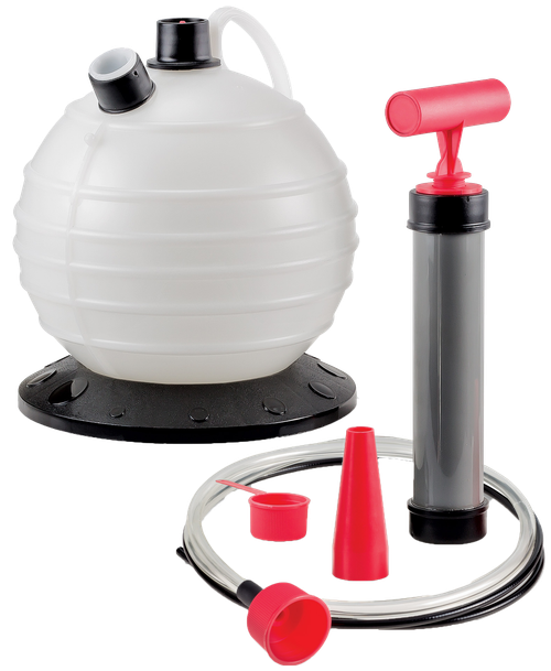 POWERBUILT 647570 6L Fluid Extractor with Check Valve and Manual Pump