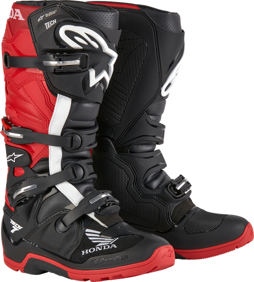Alpinestars Honda Tech 7 Enduro Drystar Motorcycle Boots Size 9