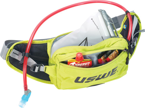 USWE Zulo 2 Crazy Yellow 1.0L Elite Bladder with PnP Tube