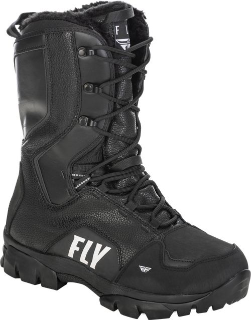 Fly Racing Marker Boot Black Size 10 – All-Terrain Off-Road Footwear with Waterproof and Insulation Features
