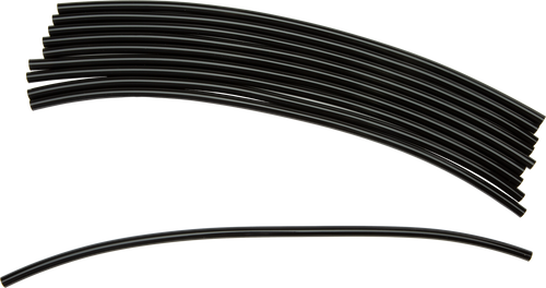 FIRE POWER Gas Cap Vent Hose Black 18-Inch - 10 Pack