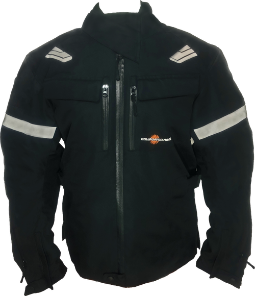 California Heat Streetrider Outer Jacket 2XL - Heated Motorcycle Jacket with Removable Liner and Cordura Shell