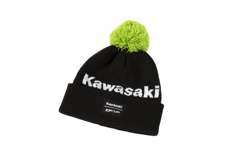 D-COR Kawasaki Beanie Stripe Black – Part Number 70-134-1