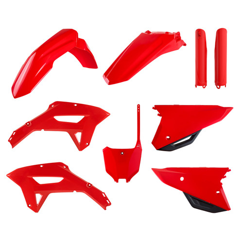 Polisport Full Plastic Kit Hon OEM - Durable Gloss Polypropylene Off-Road Replacement