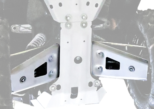 RIVAL POWERSPORTS USA Alloy Rear A-Arm Guards for ATV and UTV – Part 24.7437.1-6