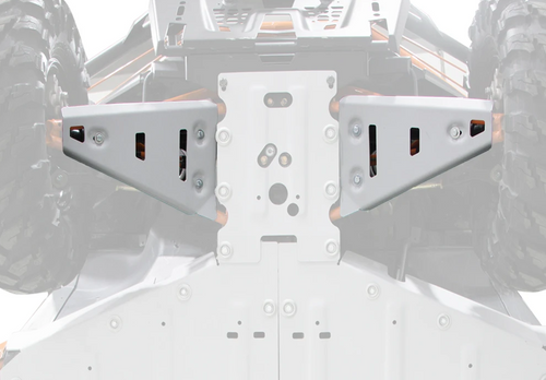 RIVAL POWERSPORTS USA Front A Arm Guards Alloy Pol for Enhanced Off-Road Protection