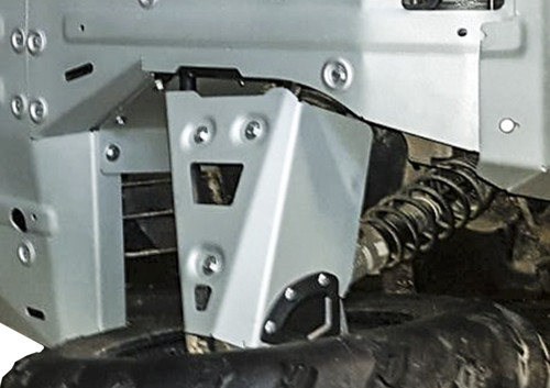 RIVAL POWERSPORTS USA Front A Arm Guards Alloy – Heavy-Duty Aluminum Protection for UTVs