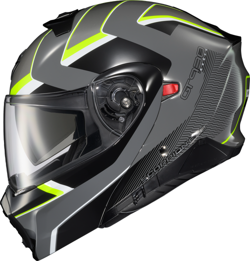 ScorpionEXO Exo-GT930 Transformer Helmet - Morph Grey/Hi Viz Small
