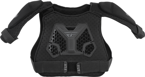 Fly Racing Peewee Revel Roost Guard Black - Child's Protective Gear for Ages 4-7