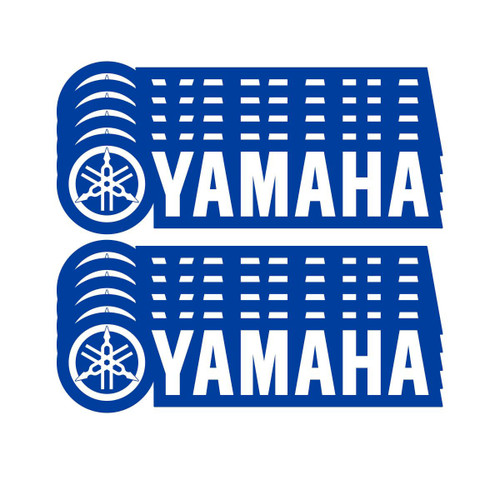 D-COR 6-Inch Yamaha Decal Set (10 Pieces) - Model 40-50-107