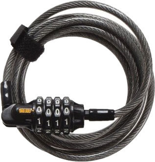 OnGuard Terrier 8061 4-Foot Combo Cable Lock for Secure Bike and Equipment Locking