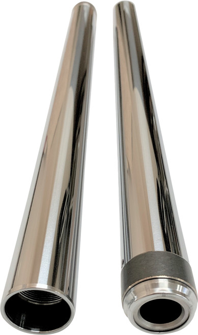 PRO ONE Chrome Fork Tubes 39mm 24 1/4" for Harley Davidson FXDX