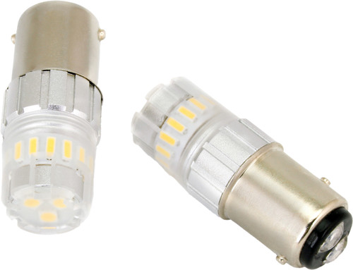 Cyron AB1157E-A LED Amber Pair - 6W 1157 Bulb for Automotive and Motorcycle Lighting