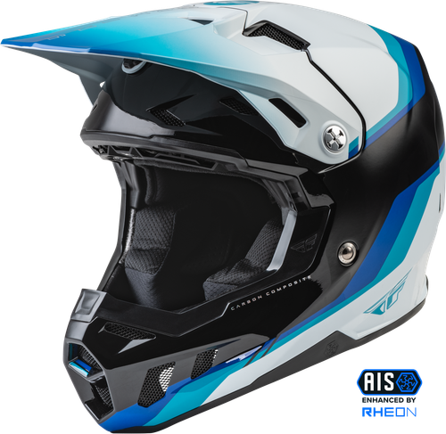 Fly Racing Formula CC Driver Helmet Black/Blue/White Medium