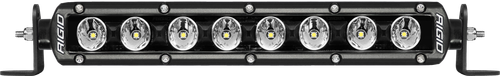 RIGID Radiance Plus SR-Series 10-Inch LED Light Bar with RGB Backlight Options