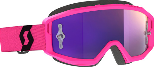 SCOTT Primal Goggle Pink/Black Purple Chrome Works with Anti-Fog Lenses