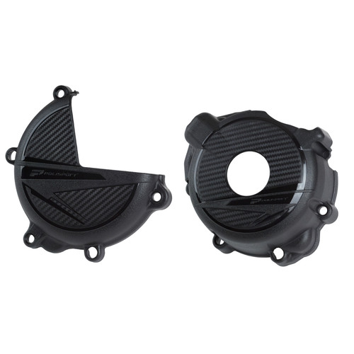 POLISPORT Kit Clutch and Ignition Cover for Suzuki - Part 91319