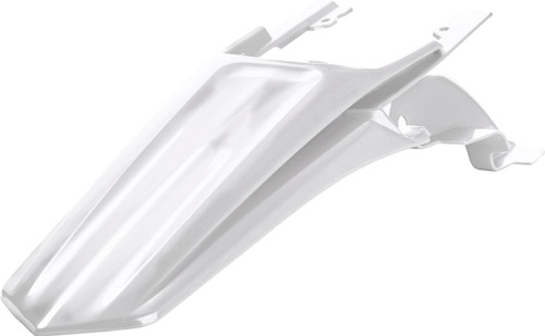 Polisport White Rear Fender for Sherco Motorcycles - Part No. 8556900002