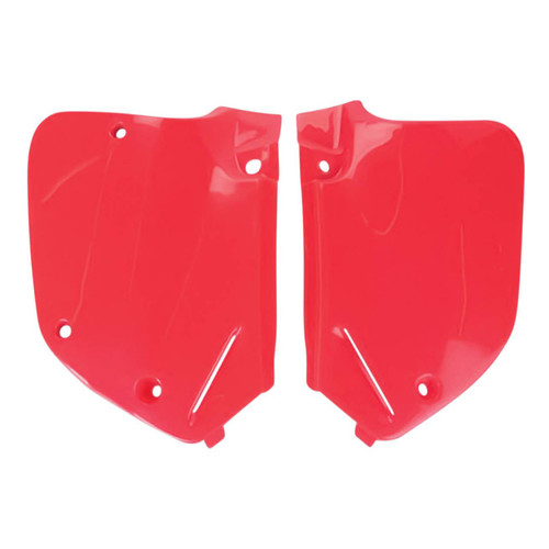 POLISPORT Cr125/250 Red Side Panels - Part Number 8496600001