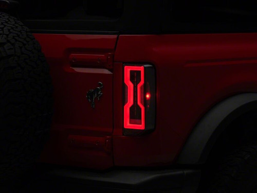 Raxiom 21-26 Ford Bronco Axial Series LED Tail Lights- Black Housing- Clear Lens - FB37113 Photo - Primary